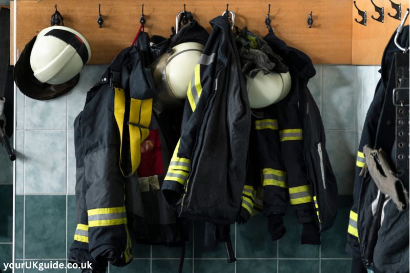 British Firefighter Uniform