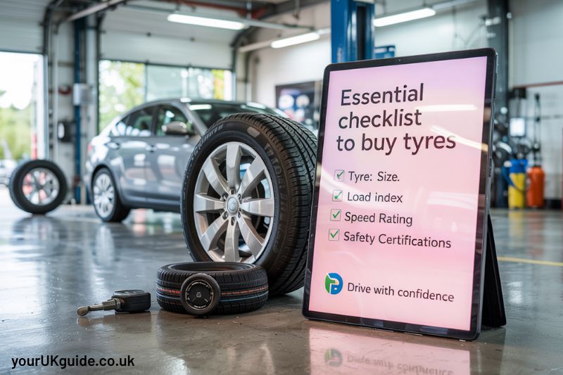 Essential Checklist to Buy Tyres in London for Every Car Owner